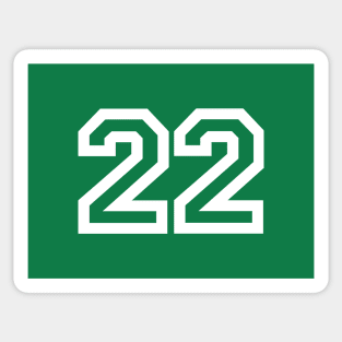 Sports Shirt #22 Sticker